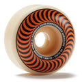 Single 53mm spitfire wheel with orange classic swirl