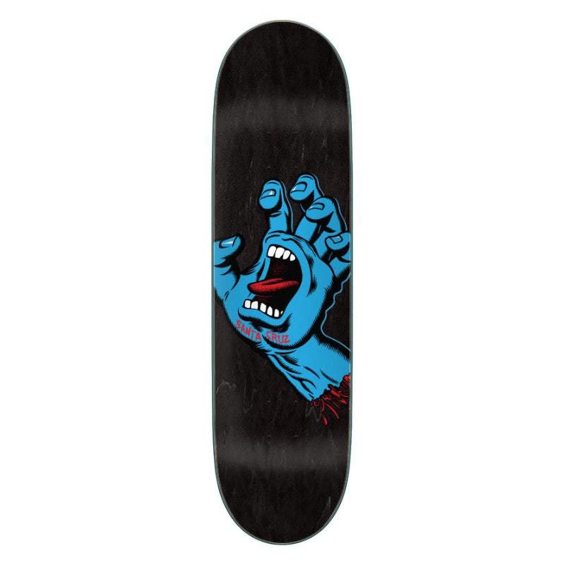Santa Cruz Screaming Hand 8.6" Black Deck