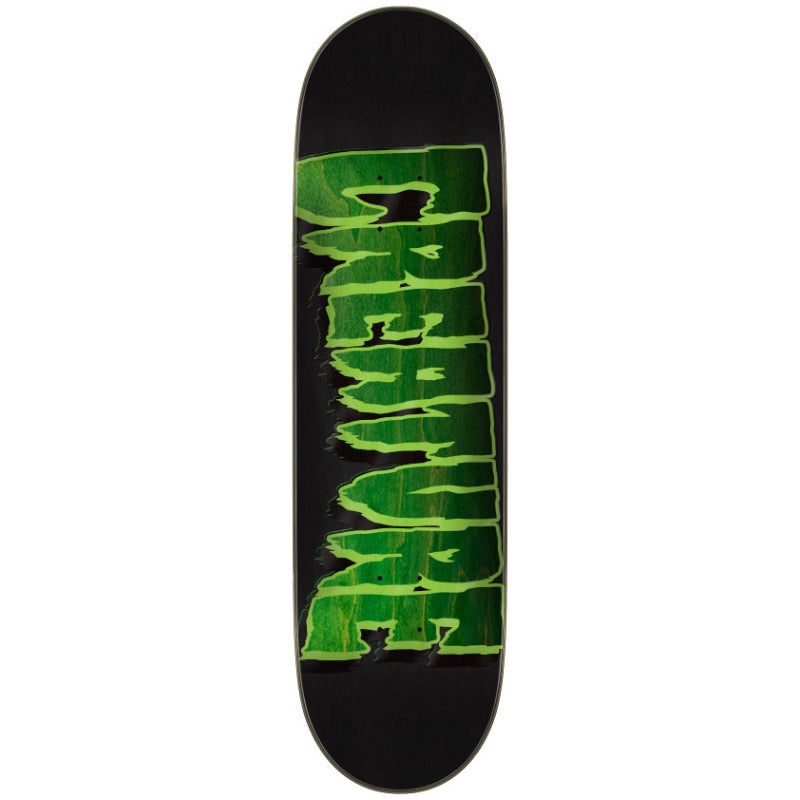 Creature Logo Outline Stumps Deck - green 8.6
