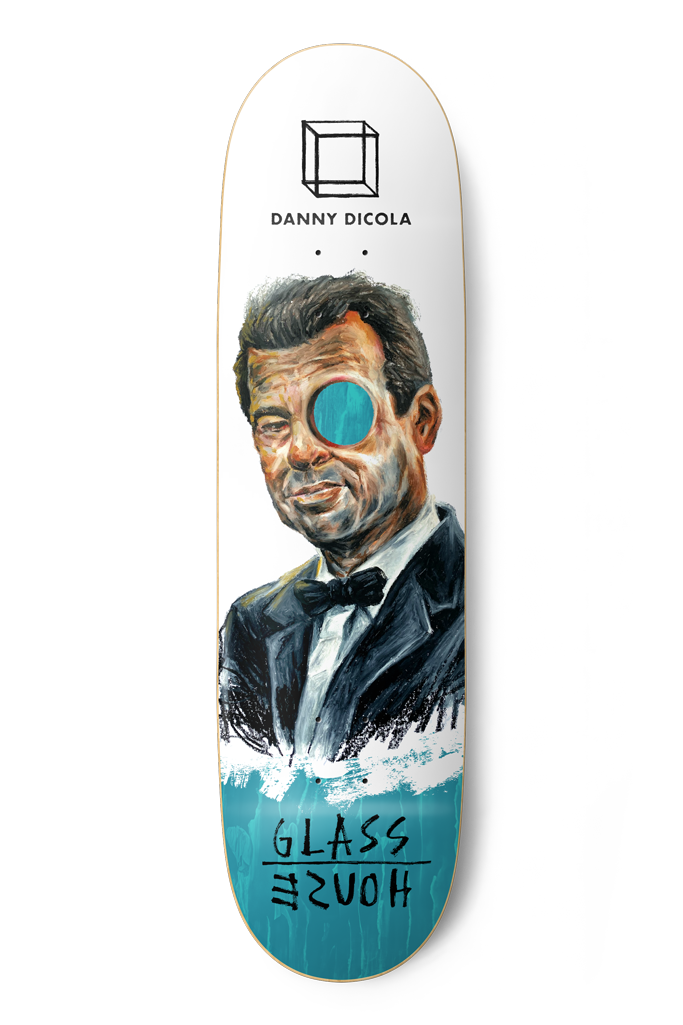 Glasshouse Skateboards DICOLA - WHOLE MAN 8.88 Deck