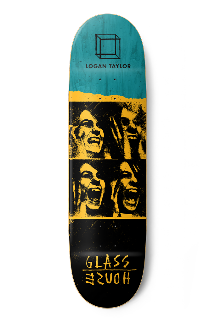 Glasshouse Skateboards TAYLOR - POSSESSED 8.375 Deck