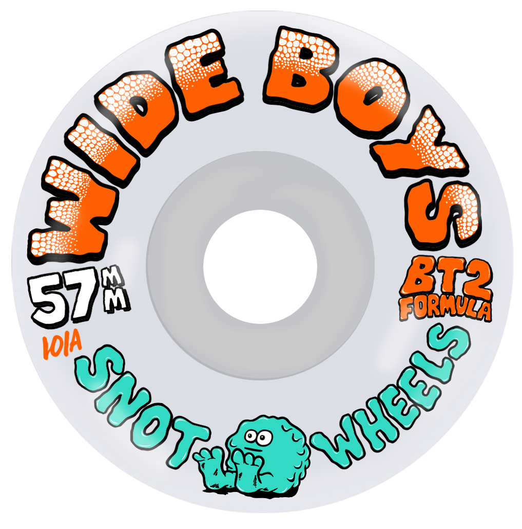 Snot Wide Boys Wheels Clear 57mm